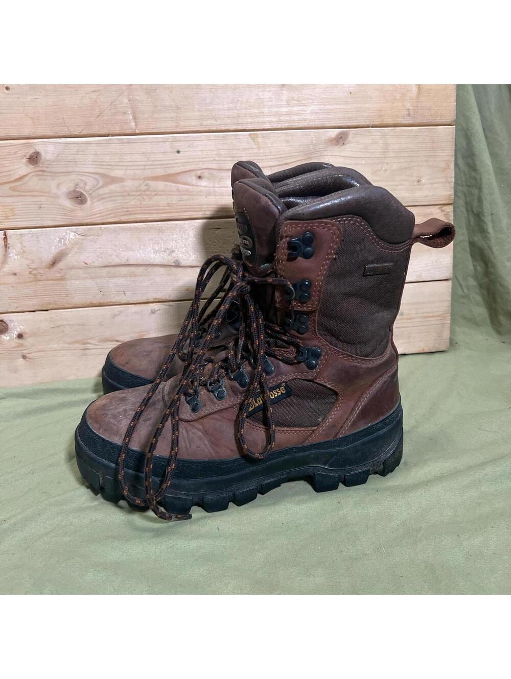 LaCrosse Womens Hiking Trail Boots Size 8.5 Brown Leather Durable Outdoor 5670W - Picture 4 of 7